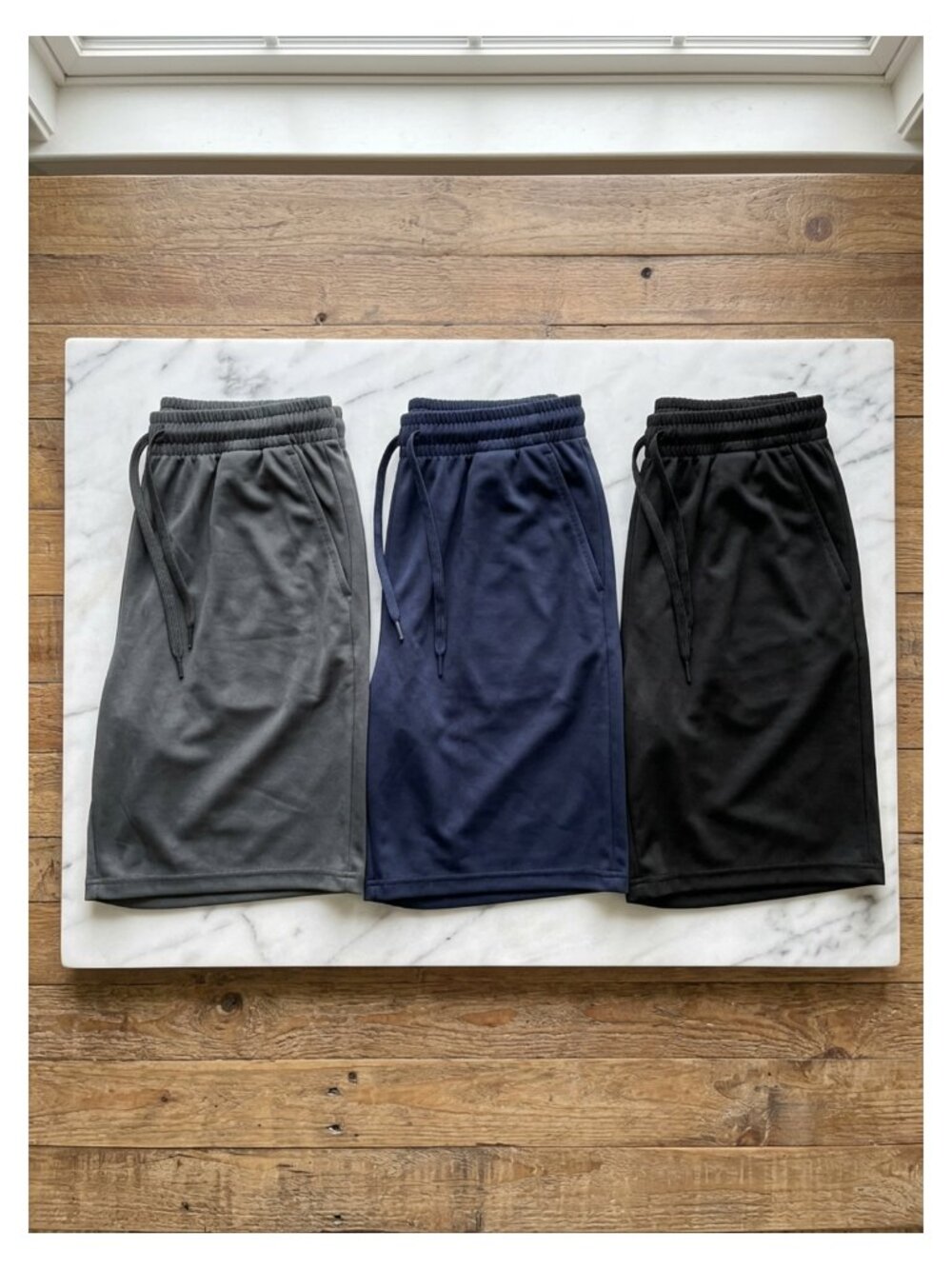 3 Pack Big and Tall Mens Gym Shorts 9 Inch Inseam Basketball Athletic